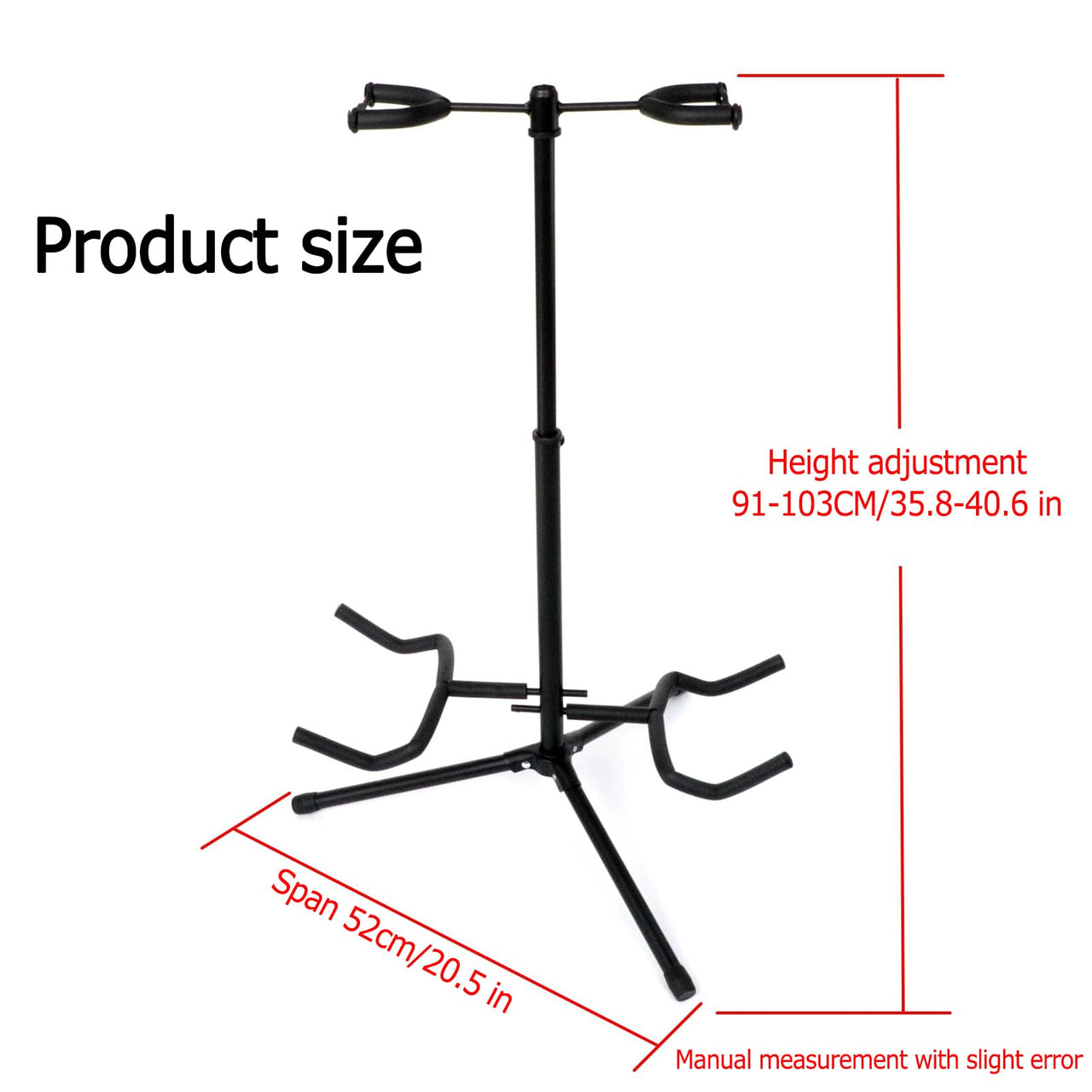 Guitar Stand Rack Double Head