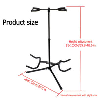 Thumbnail for Guitar Stand Rack Double Head