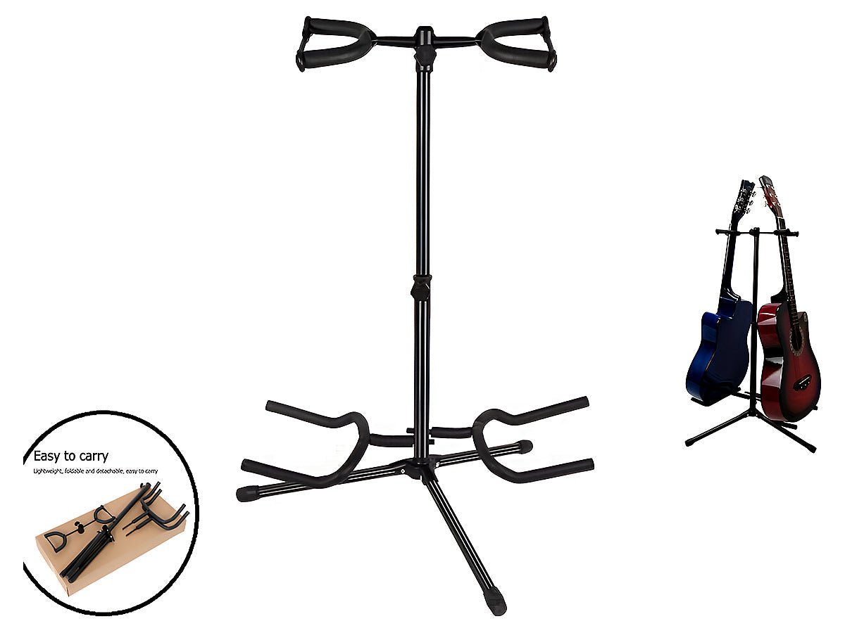Guitar Stand Rack Double Head