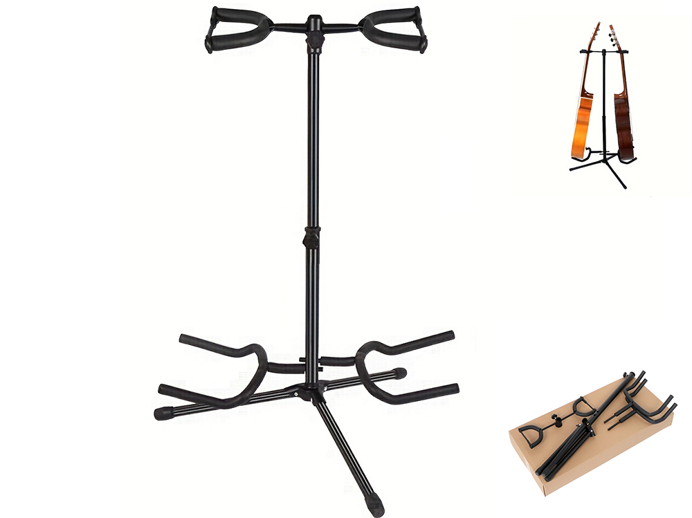 Guitar Stand Rack Double Head