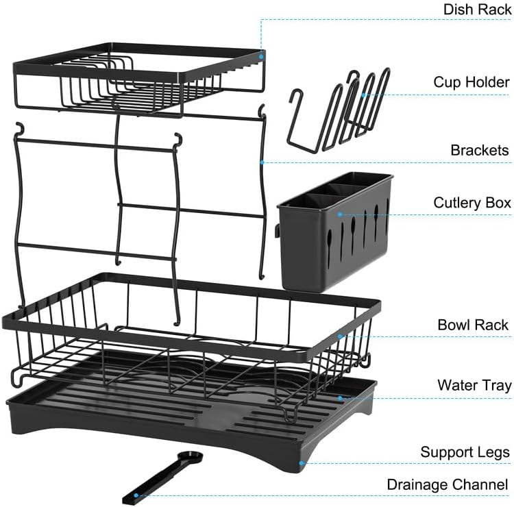 Dish Drying Rack Holder