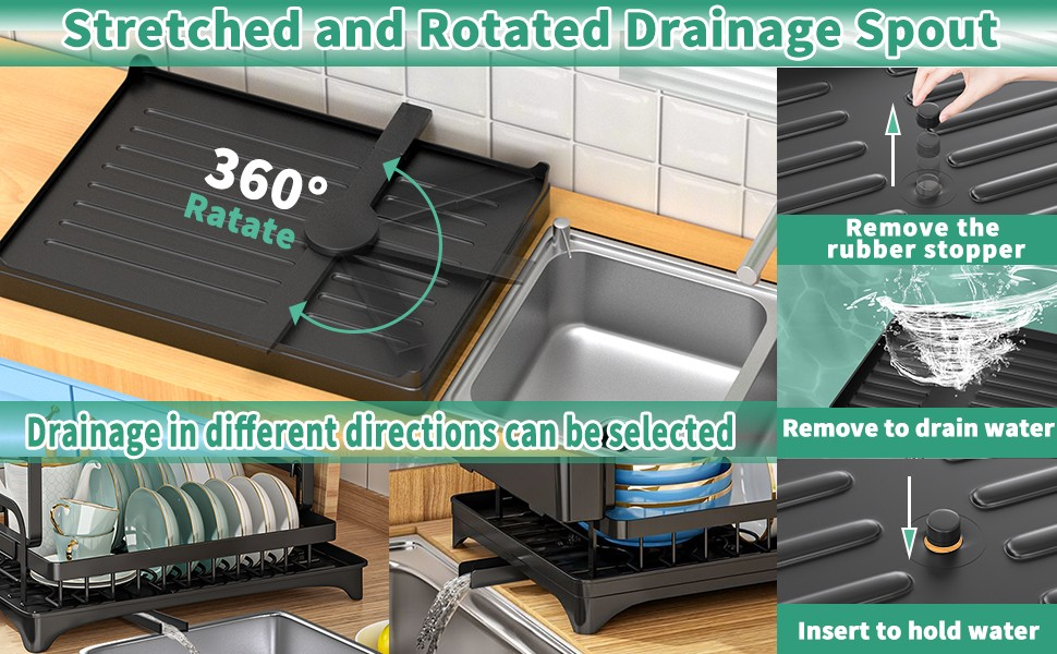 Dish Drying Rack Holder