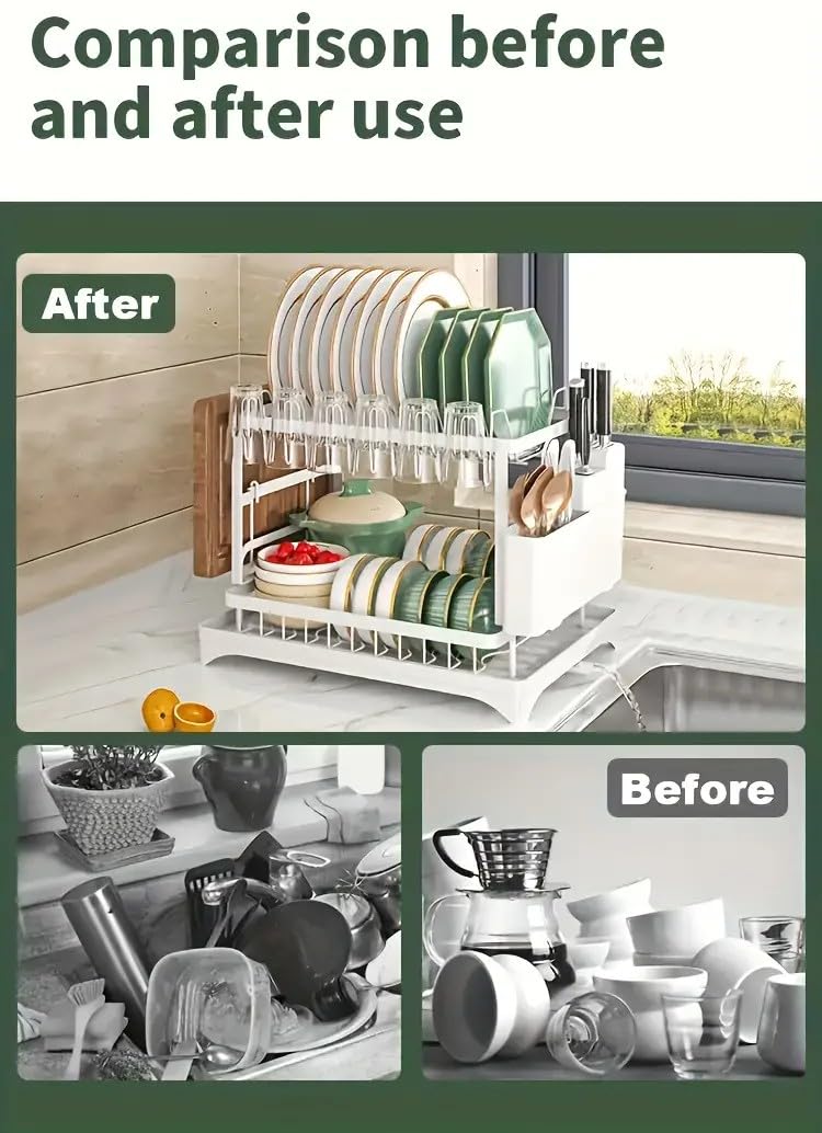 Dish Drying Rack Holder