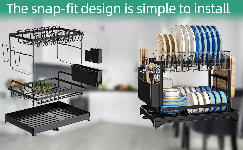Dish Drying Rack Holder