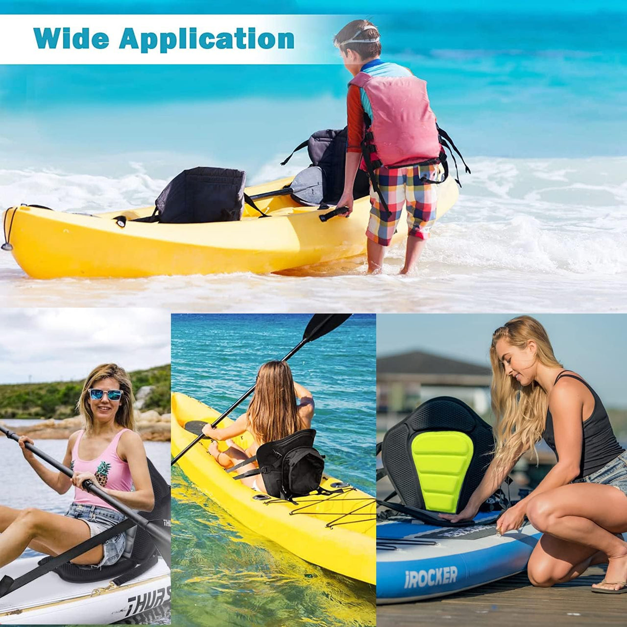 Kayak Seat Adjustable Backrest