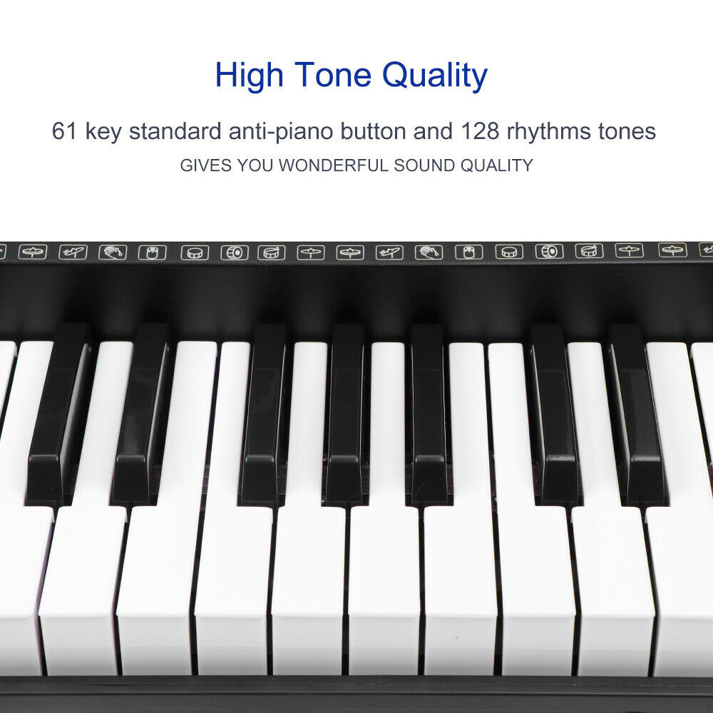Electronic Keyboard Piano and Piano Stand