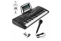 Thumbnail for Side view of keyboard piano with control buttons