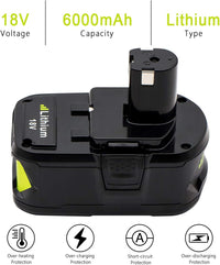 Thumbnail for Ryobi battery replacement showing compact size