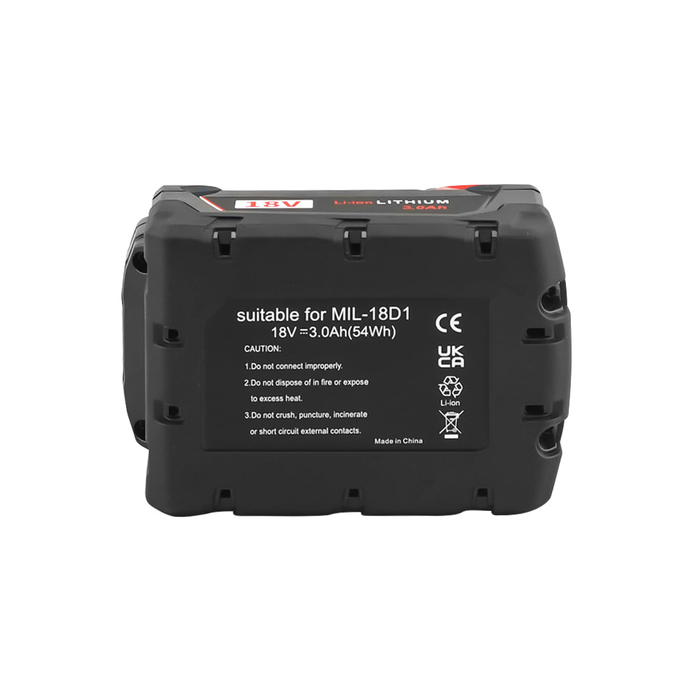 Compatible Replacement Milwaukee M18 18V 3.0Ah Battery