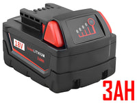 Thumbnail for Compatible Replacement Milwaukee M18 18V 3.0Ah Battery