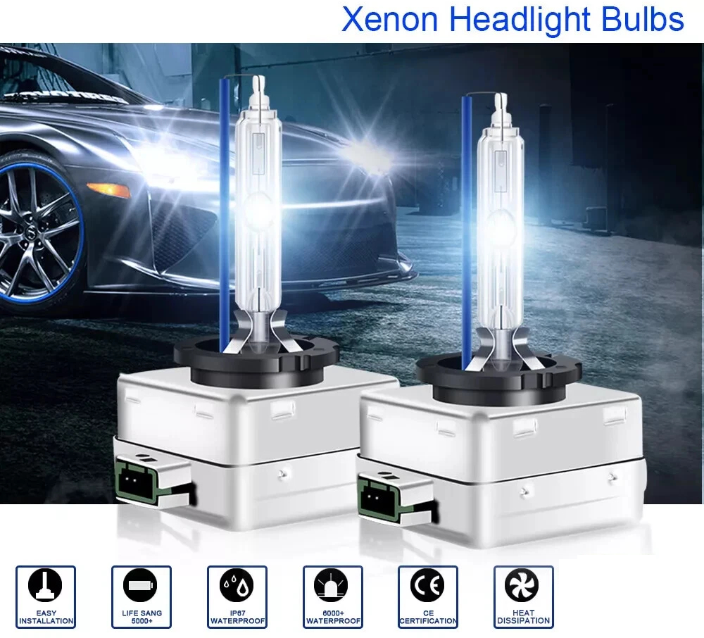 D3S HID Xenon Car Headlight Bulb 6000K