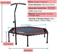 Thumbnail for Trampoline Rebounder 48Inch