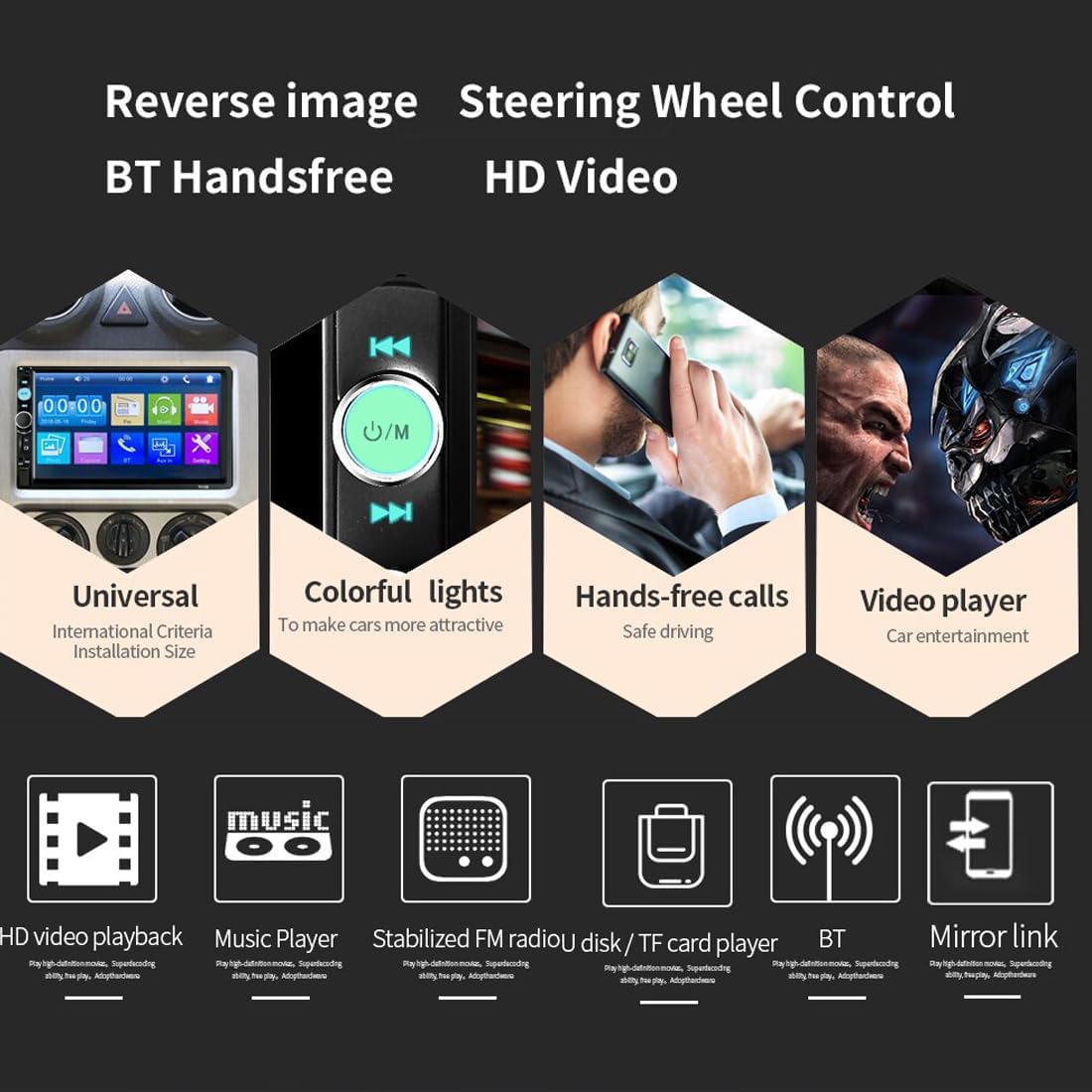 Car Stereo Double Din