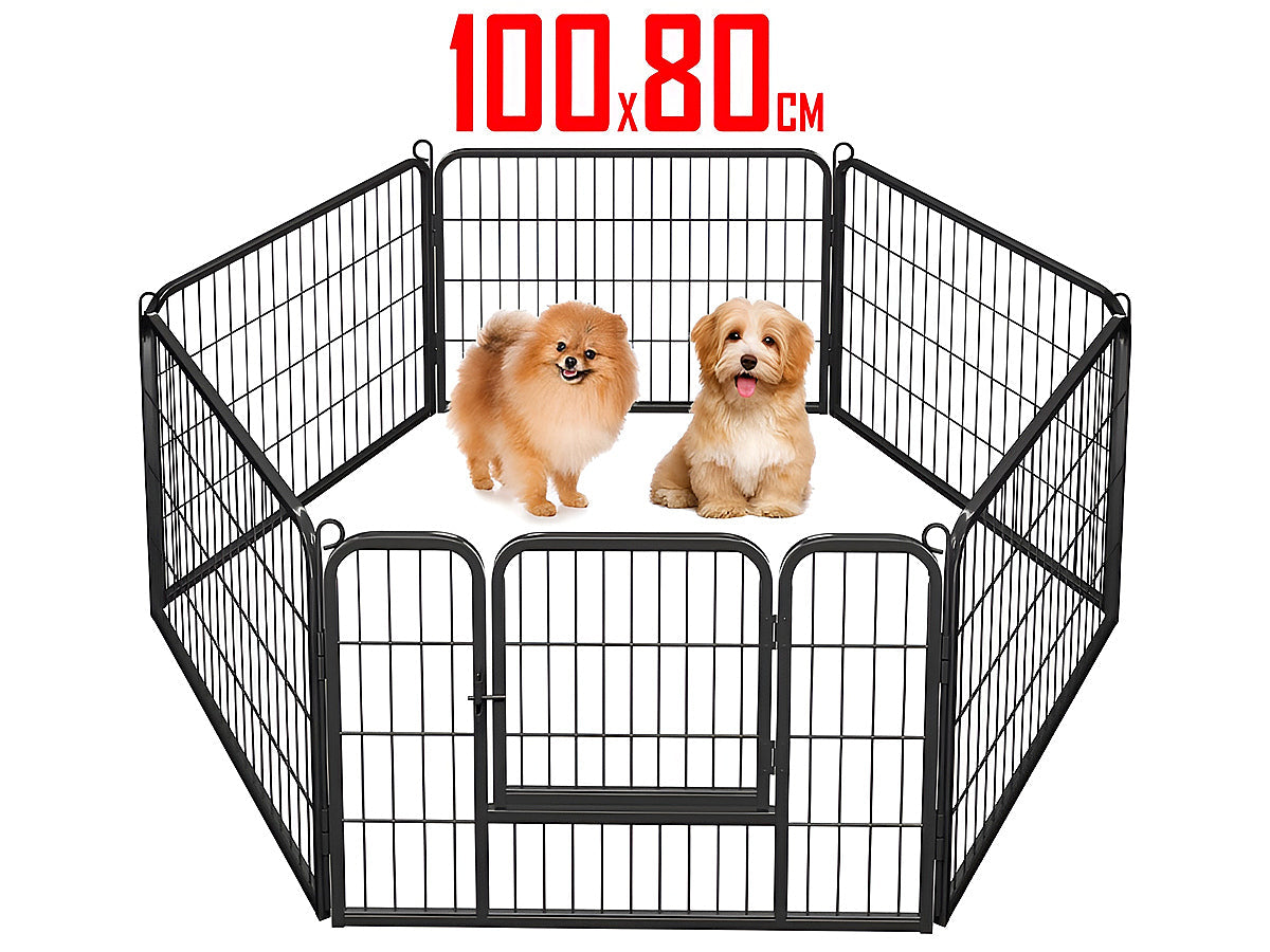 Dog Play Pen 6 Panel Playpen
