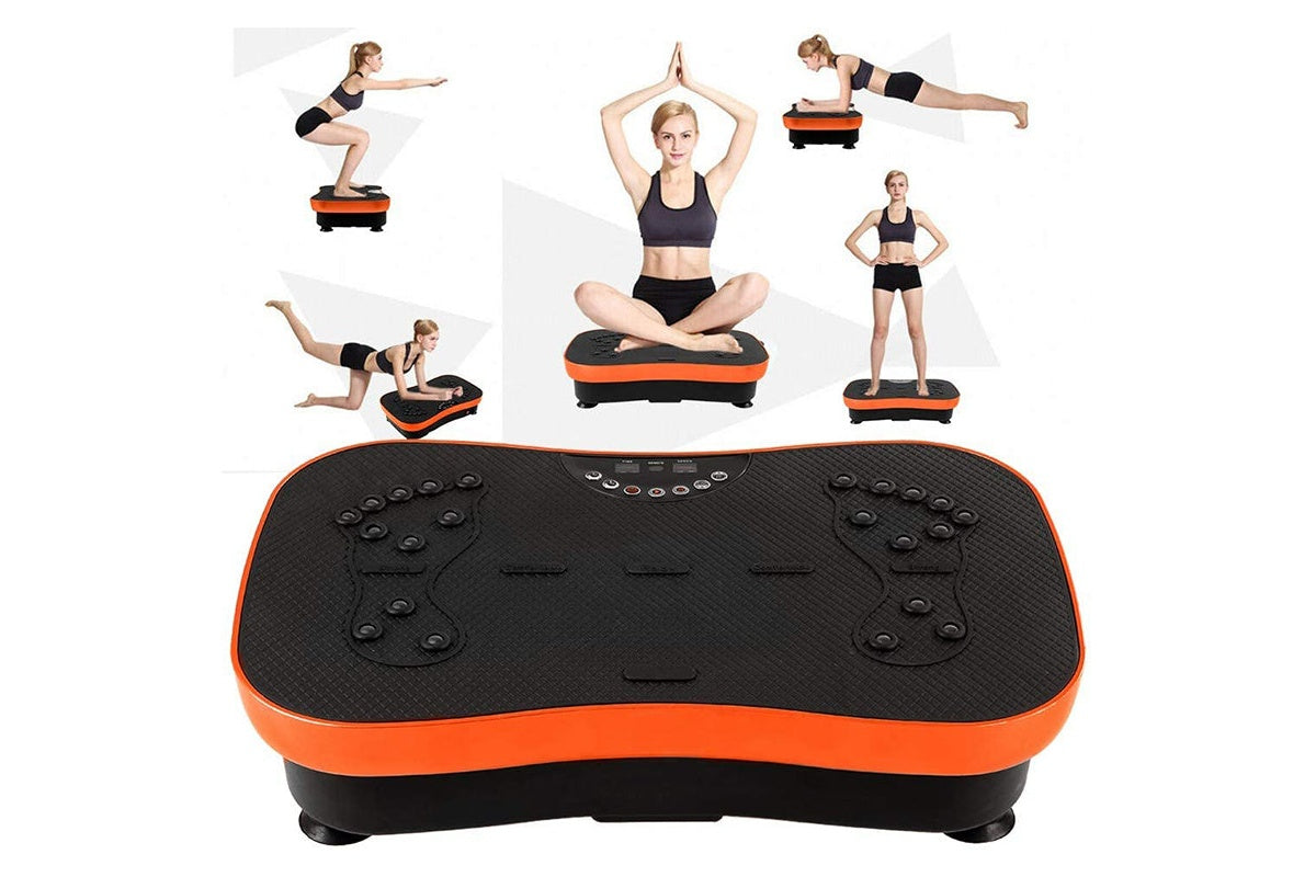 Magnetic foot massage detail on vibration plate