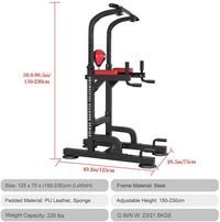 Thumbnail for Chin Up Pull Up Chin Up Station Power Tower with Boxing