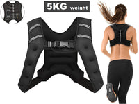 Thumbnail for Close-up of mesh pocket on back of weighted vest