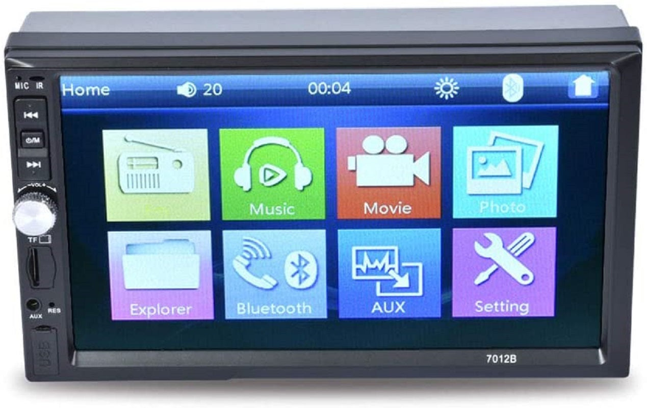 7" Double DIN Car Stereo Bluetooth MP5 Player