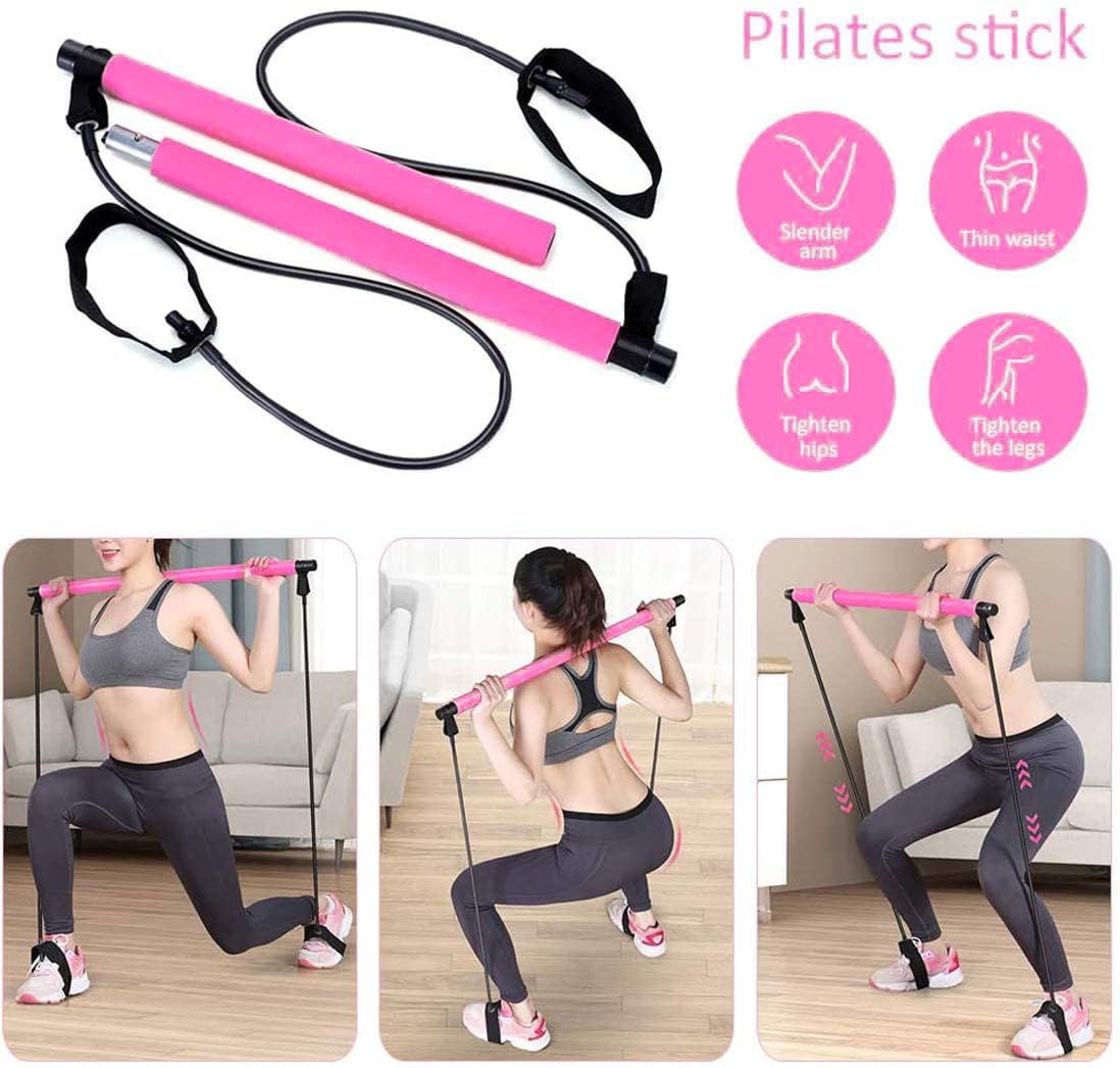 Pilates Bar Kit with Resistance Band