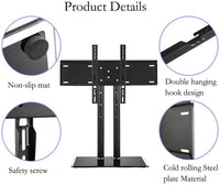 Thumbnail for Universal TV Stand Bracket 32-65 Inch Height Adjustable
