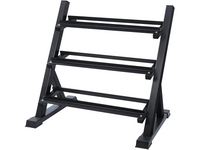 Thumbnail for 3-Tier Dumbbell Rack for Home Gym