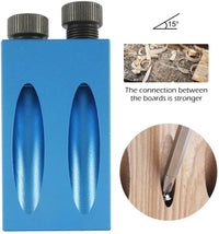 Thumbnail for Pocket Hole Jig Kit Dowel Drill Joinery Kit 15PCS