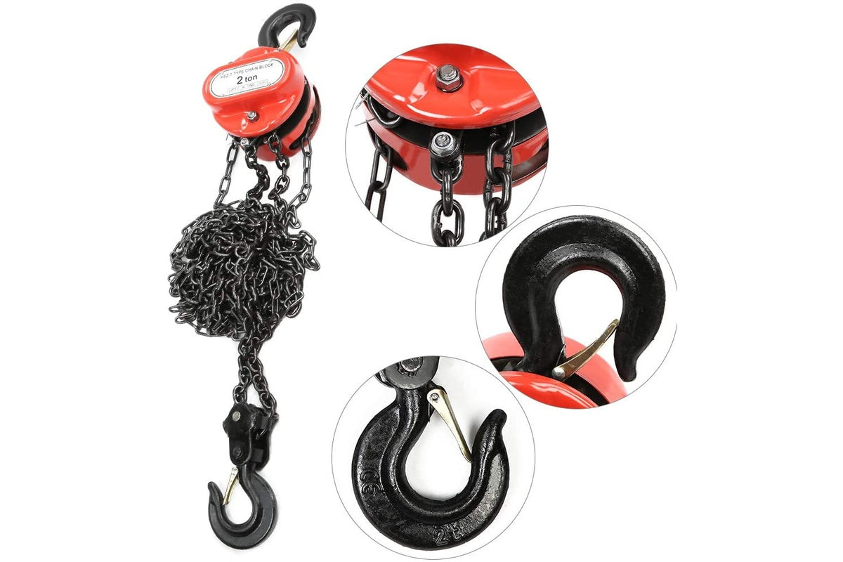 Chain Block Tackle Hoist 3M 2T