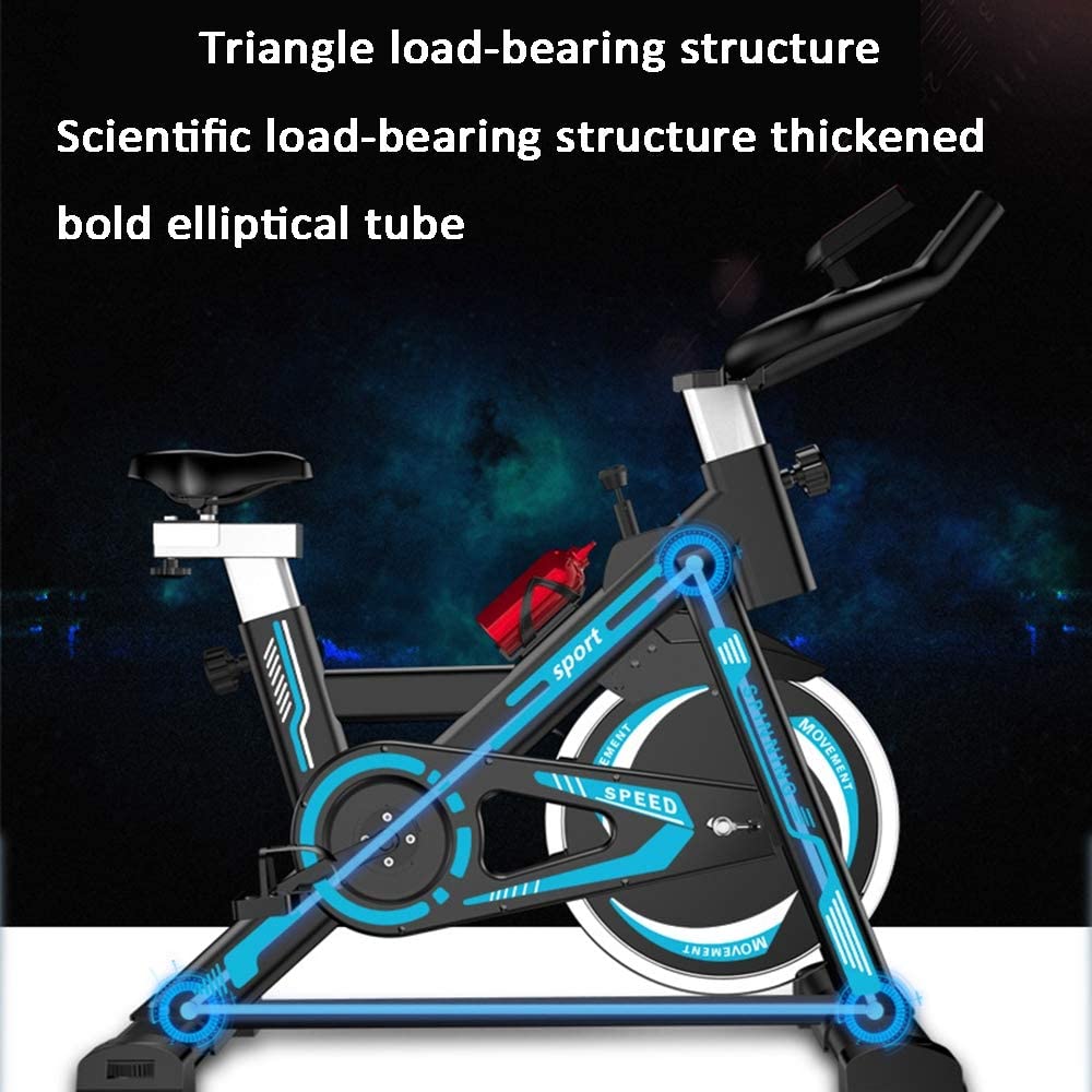 Exercise bike rotary resistance adjustment knob detail