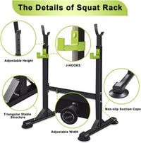 Thumbnail for Adjustable Squat Rack Stand