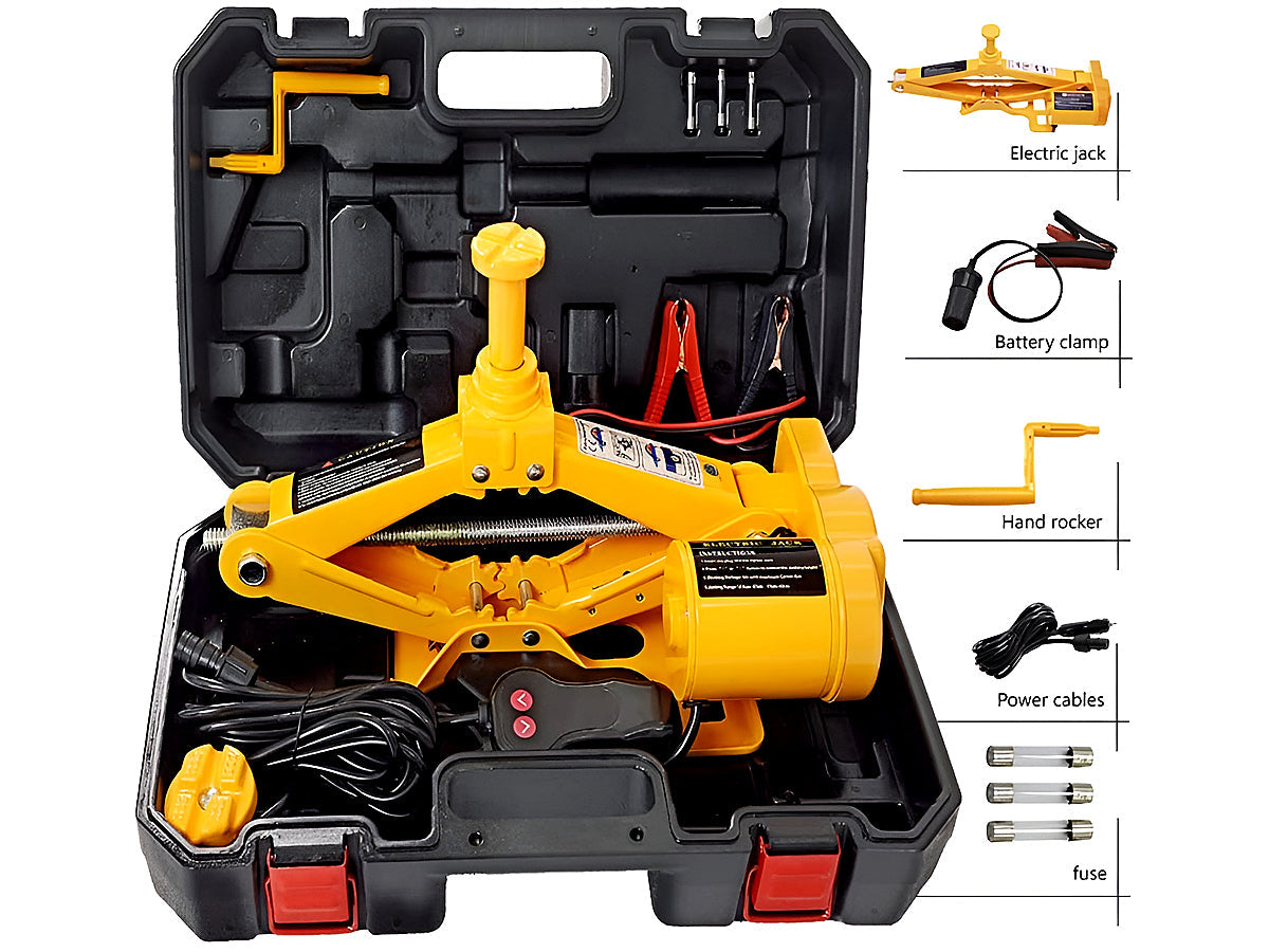Electric Car Jack 3 Ton, 12V