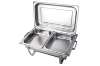 Thumbnail for Top view of chafing dish with cover