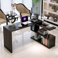 Thumbnail for Computer Desk Table with bookshelf