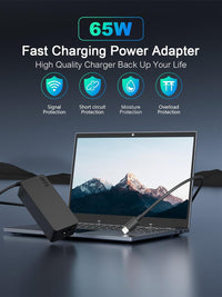 Thumbnail for 65W Lenovo Laptop Charger Type C