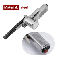 Thumbnail for Air Belt Sander with Sanding Belts (Pneumatic Tool)