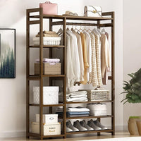 Thumbnail for Bamboo Wardrobe Clothes Rack