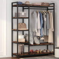 Thumbnail for Metal Wardrobe Clothes Rack Clothes Organizer
