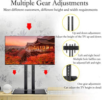 Thumbnail for Universal TV Stand Bracket 32-65 Inch Height Adjustable