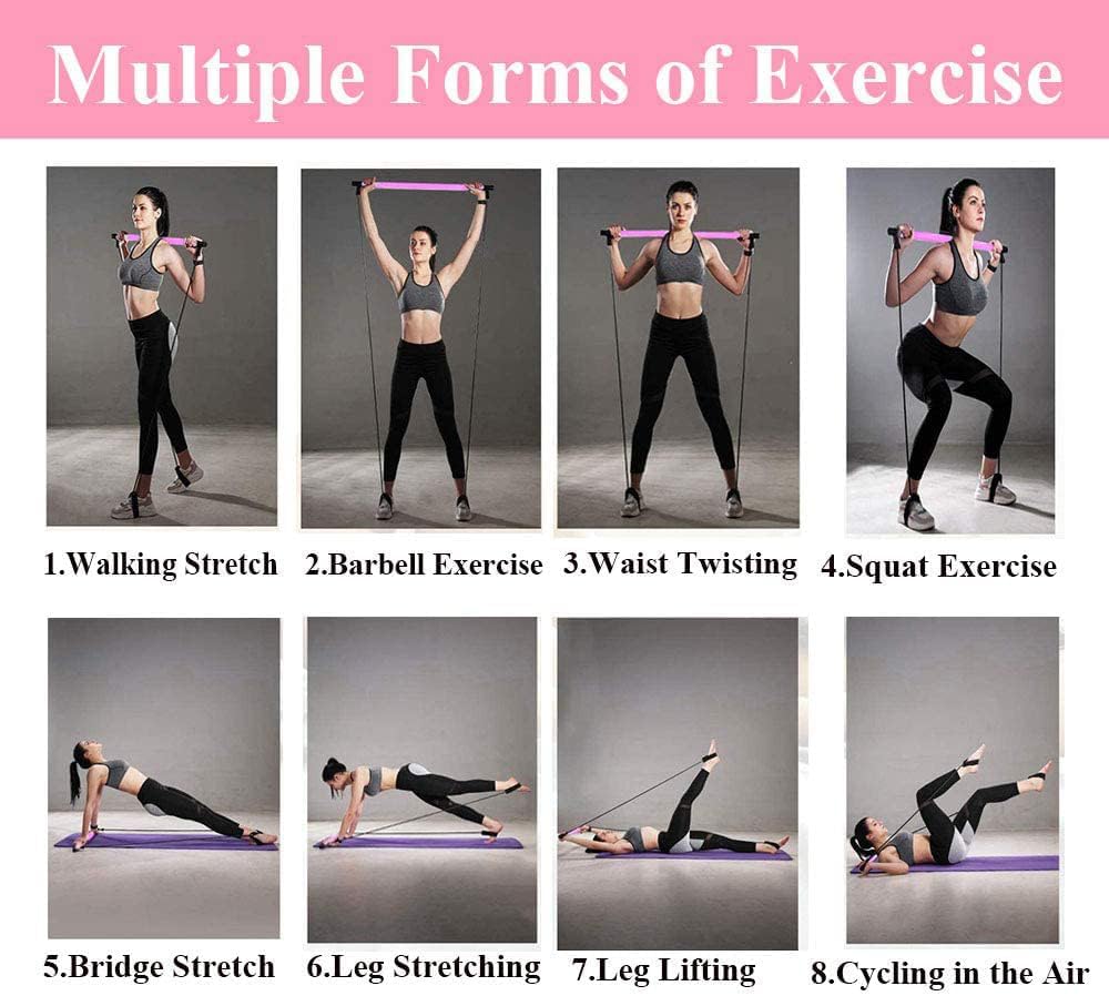 Pilates Bar Kit with Resistance Band