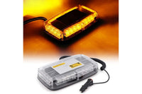 Thumbnail for Amber beacon light glowing in low light
