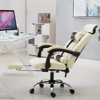 Thumbnail for Office Chair with Footrest Computer Chair