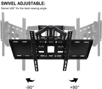 Thumbnail for TV Wall Bracket Swivel Mount 40-65Inch