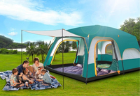 Thumbnail for Camping tent with double layer fabric