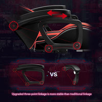 Thumbnail for Gaming Chair with Speaker and RGB Light