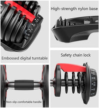 Thumbnail for Adjustable Dumbbells 24Kg Pair
