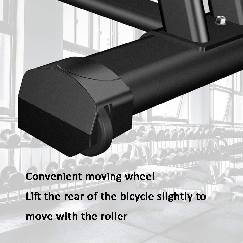 Exercise bike blue colour with sturdy steel construction