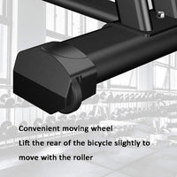 Thumbnail for Exercise bike blue colour with sturdy steel construction