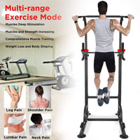 Thumbnail for Chin Up Pull Up Chin Up Station Power Tower with Boxing