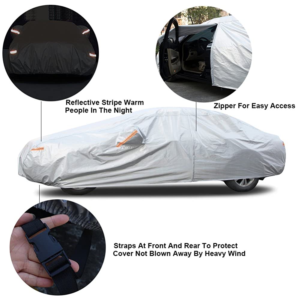Car Cover for Sedan 3XXL Aluminum Layer