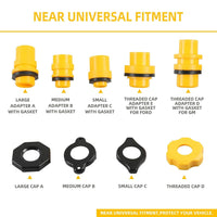 Thumbnail for 15-Pieces No Spill Coolant Filling Funnel Kit