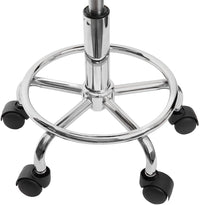 Thumbnail for Rolling stool frame with chrome finish